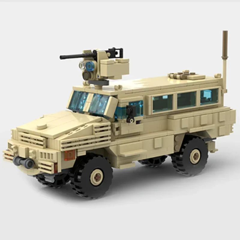 Военный костюм Moc строительный блок устойчивый к шахту технология защиты от