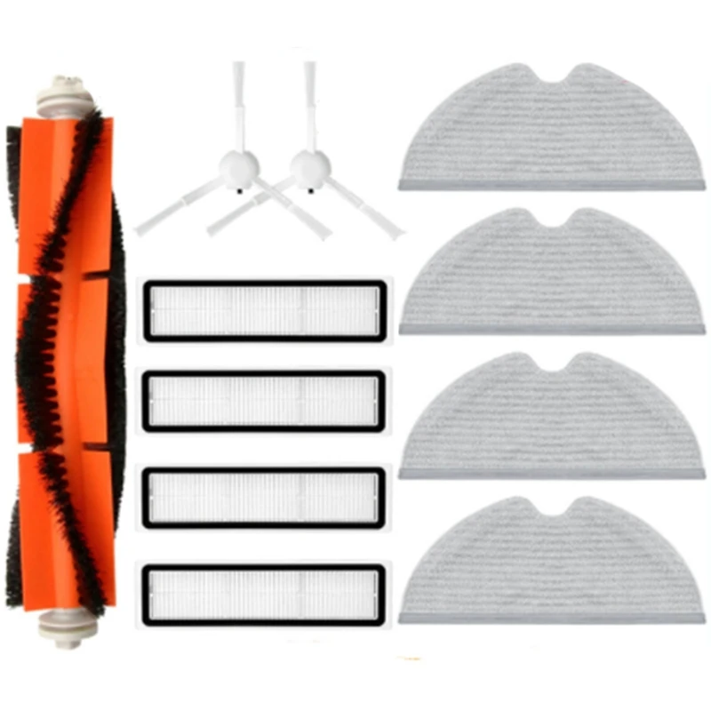 

Main Side Brush Mop Rag Hepa Filter Replacement For Xiaomi Dreame Bot D9 Max / D9 Mistral Robotic Vacuum Cleaner Parts