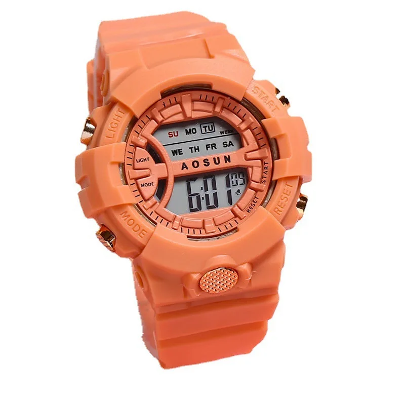 Электронные часы мужские и женские для учеников средней школы простые