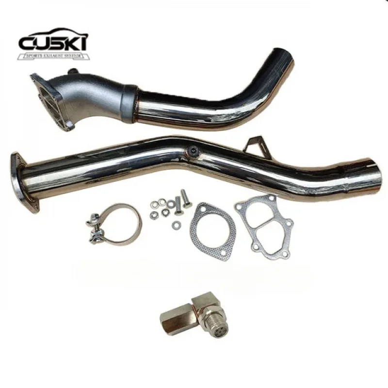 Выхлопная труба 3 дюйма для SUBARU 02-07 Imprez WRX EJ205 EJ225 STi EJ257 2 0 T 5 Cat 2008-2016 высокая