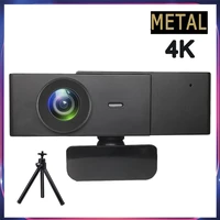 new 4k full hd usb web camera with microphone tripod for pc computer live broadcast video calling conference work