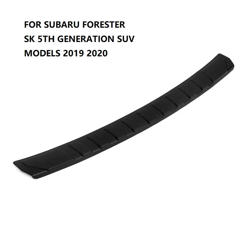 

Полипропиленовая черная багажная пластина багажника для Subaru Forester 2019 2020, протектор заднего бампера Forester 2013-2018 SJ SK, Внешние детали
