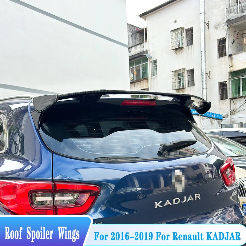 Для Renault kadjar Megane Clio Captur Koleos 2016-2019 задний спойлер на крышу универсальный тип ABS