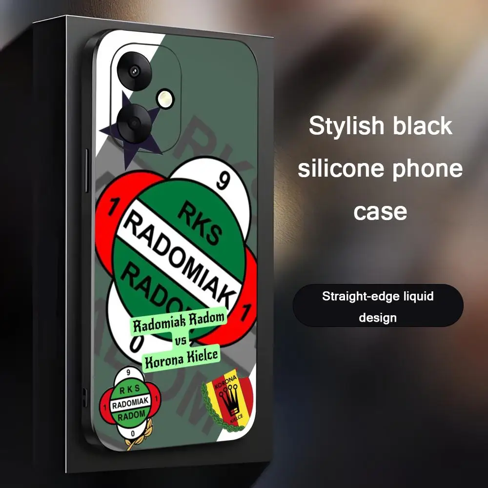 Фото Чехол для телефона Radomiak Radom для Xiaomi Redmi 14C 13C 12C Note 15 14 13 12 11 Pro Plus S, мягкий черный чехол для телефона №1