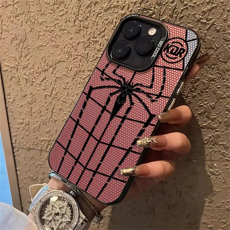 Marvels Spider-Mans телефон для Huawei P30 P40 Mate 30 40 Pro Nova 7 Honor 50 линзы креативная рамка матовая