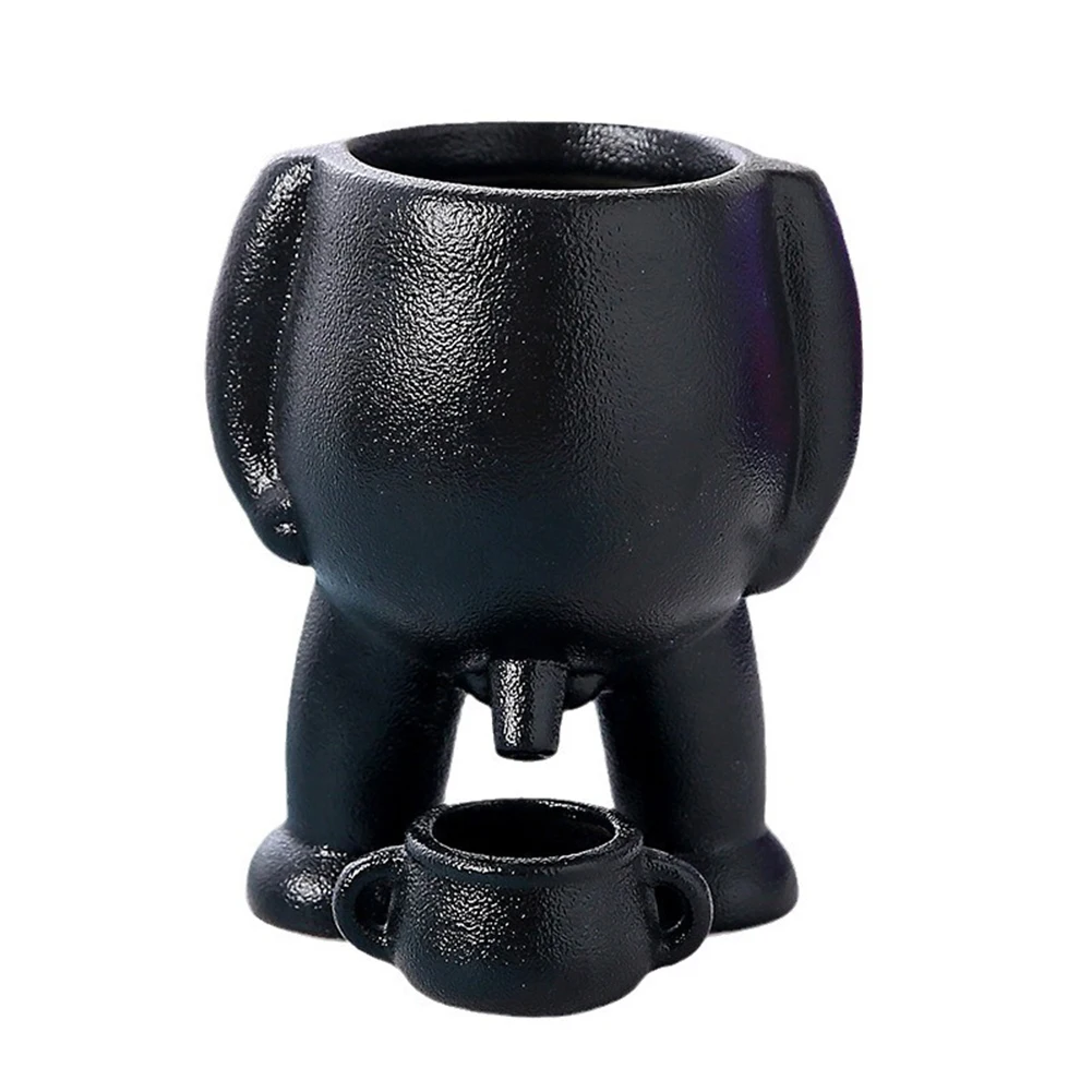 Горшок для мочеиспускания горшок с дренажными отверстиями Забавный растений