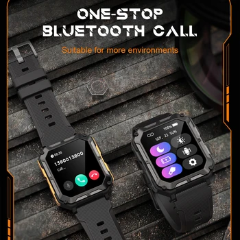 2023 NEW Smart Watch Men 8763EWE Bluetooth Call IP68 Fitness Waterproof Watches Heart Rate Sports Smartwatch 380mAh Long Battery 2