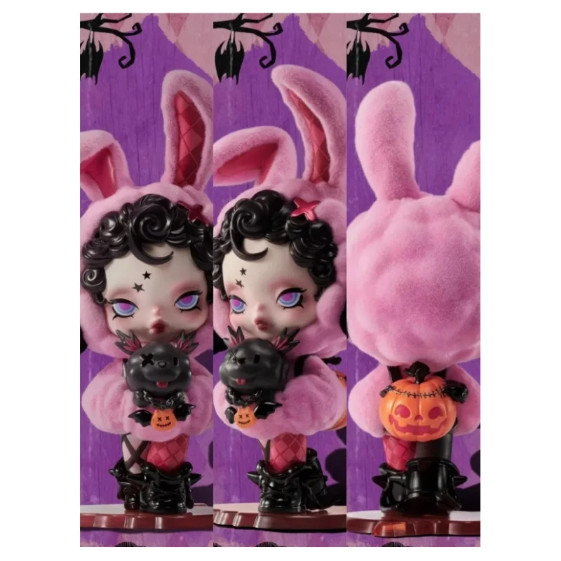 Оригинальные фигурки черепа панда кролик или собака Хэллоуин Аниме игрушки