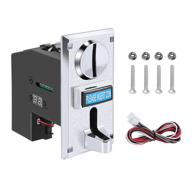 Прочный программируемый пластиковый приемник монет электронный роликовый
