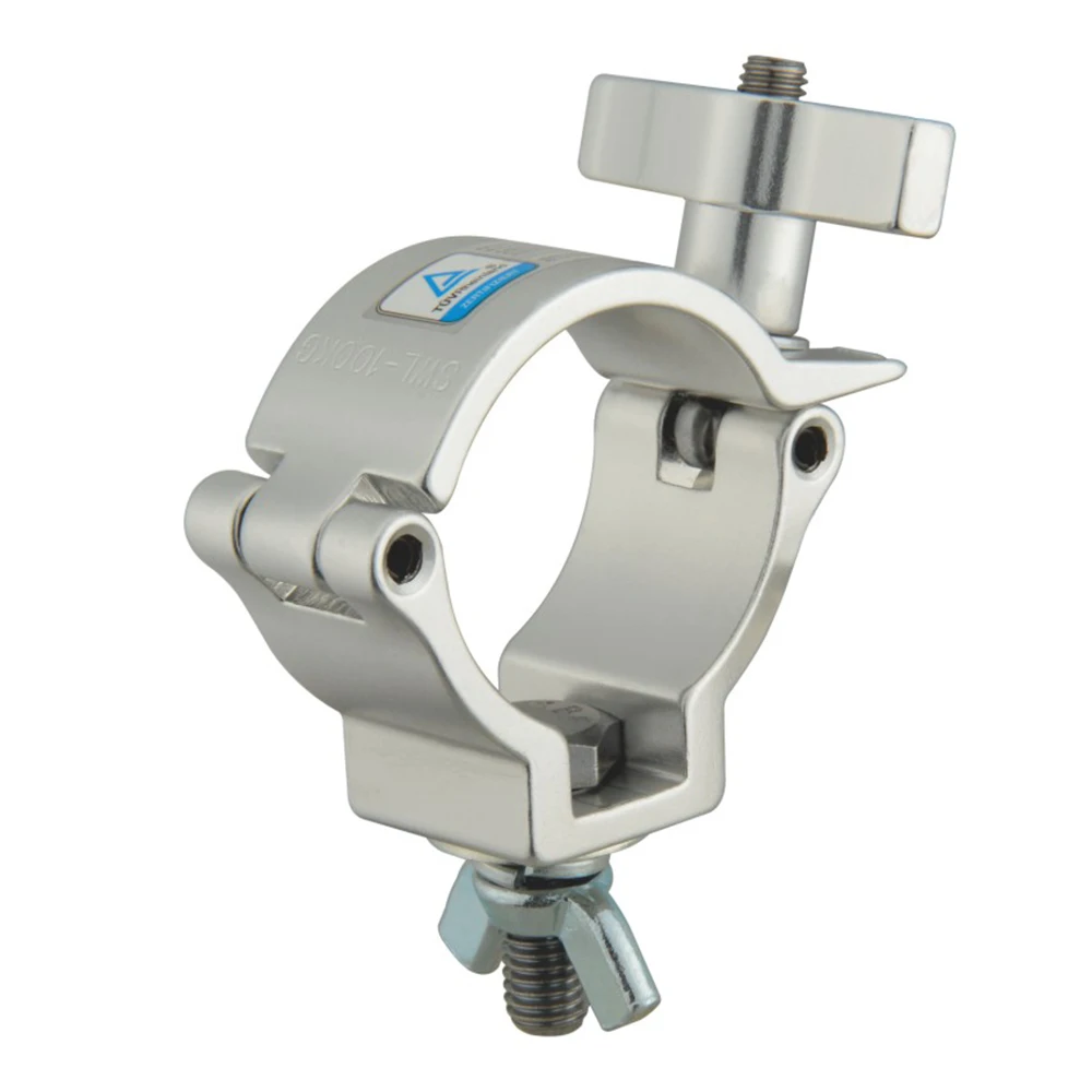 

32pcs/lot Stage Lighting Truss Fastener Dj Light Clamps TUV Approved Clamp For Pipe 48-51mm 100kg Capacity Hook Accessories