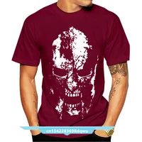 funny t shirts molon labe spartan skull men short sleeve t shirt