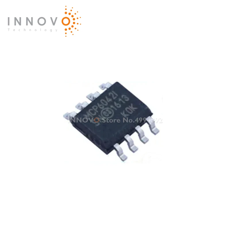 INNOVO 10 шт./лот MCP6042-I/SN LMV358Q1MAX/NOPB tlv170ложенный LM1458MX/NOPB LMV358SG-13 SOP-8 новый оригинальный