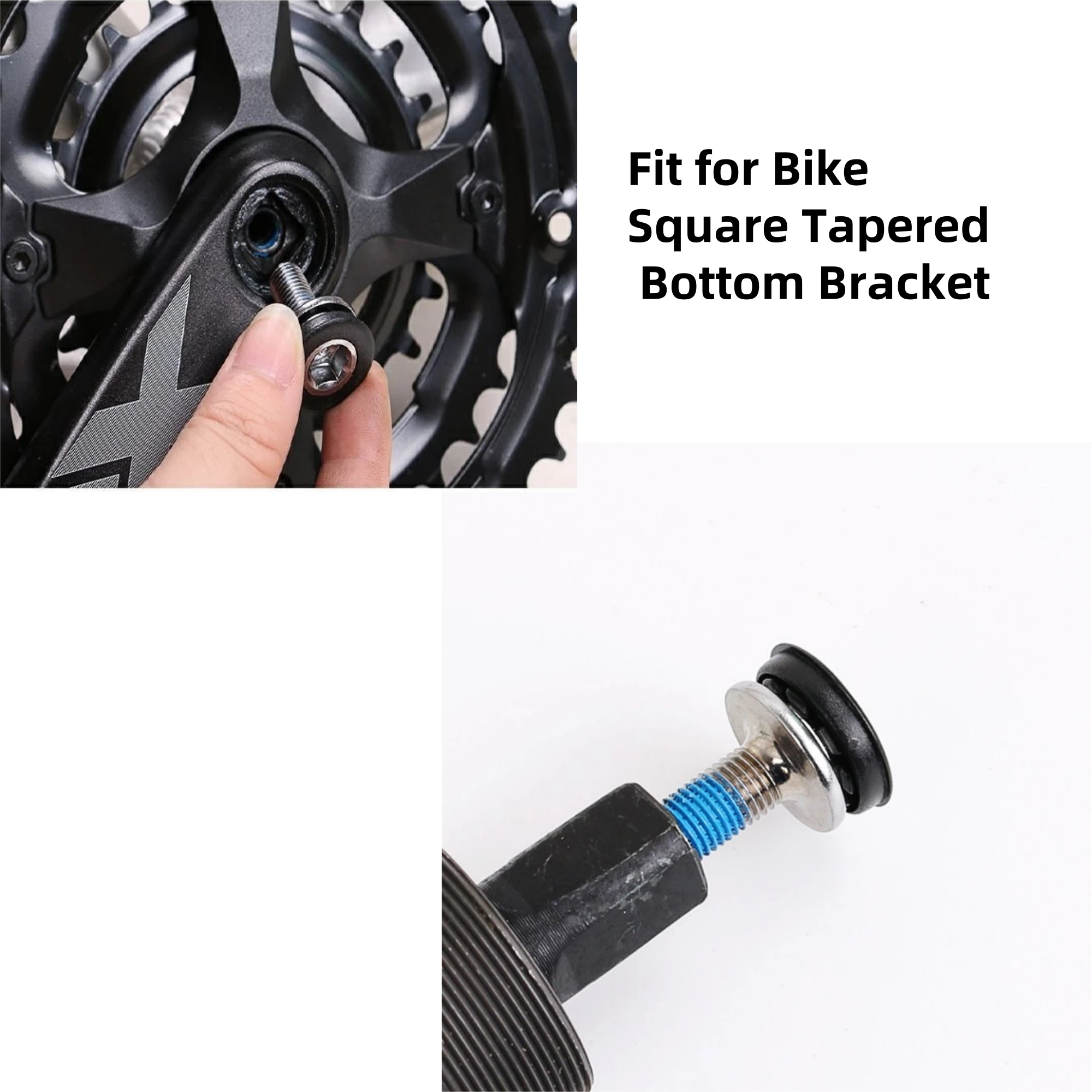 Винт каретки велосипеда кривошипный рычаг водонепроницаемый винт M8 квадратные