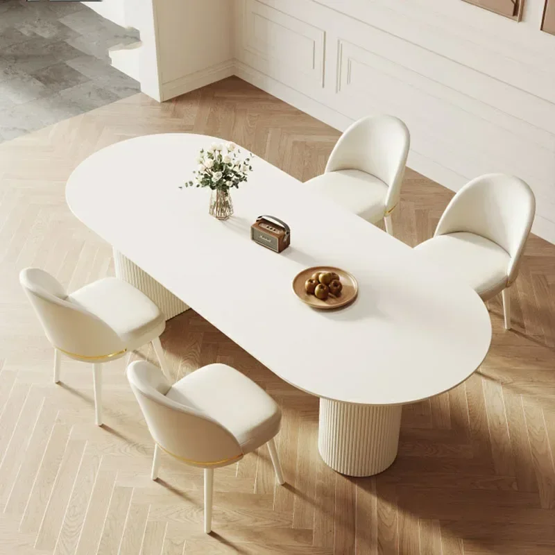 Роскошный современный обеденный стол Реплика роскошных деревенских