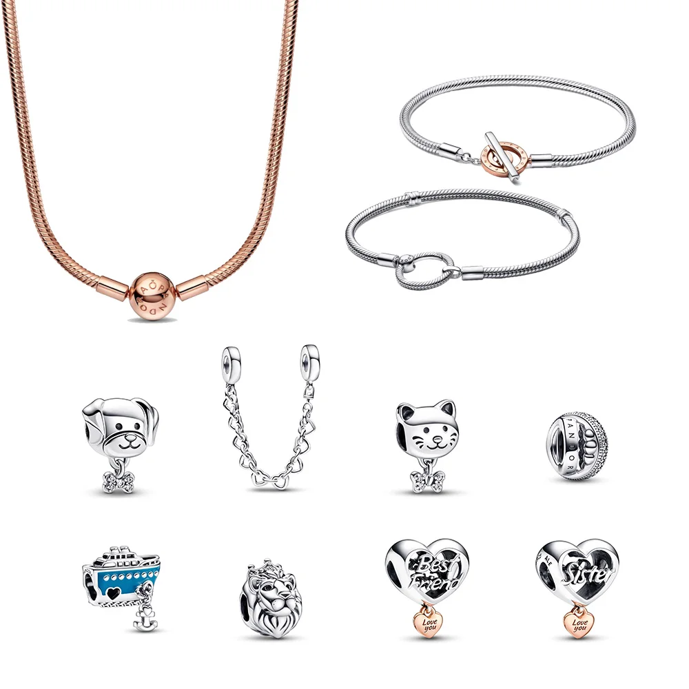 

New Arrival Necklace Pendants Beads for Pandora DIY Handmade Gift for Women and Lovers Wholesale Girl in Bulk Beach Series OR035