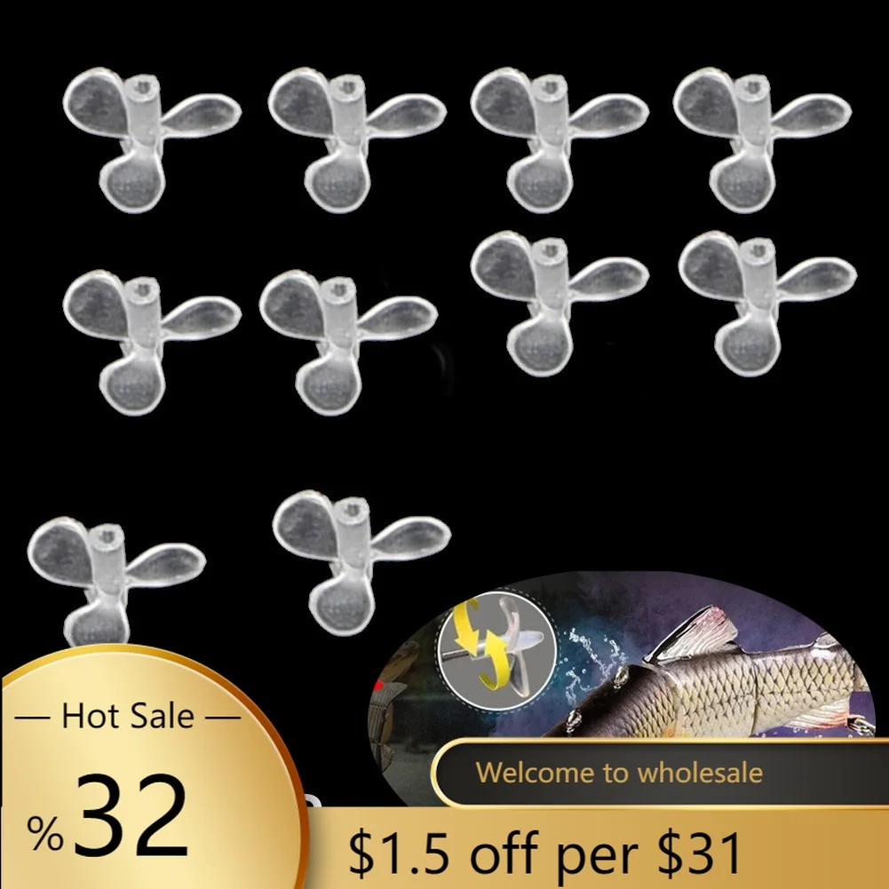 10 шт. приманка пропеллер для рыбной ловли электрическая искусственная