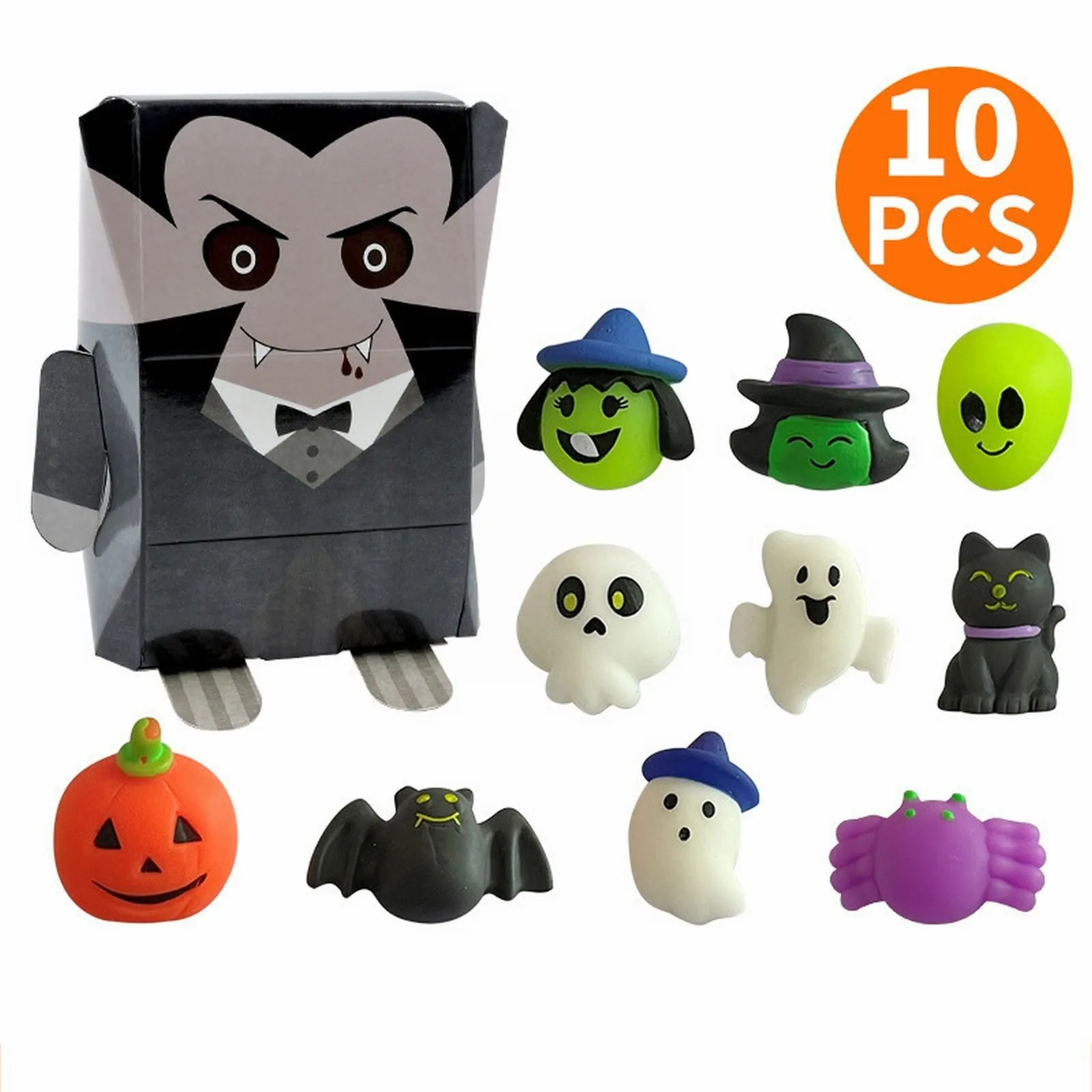

10-Pack Halloween Pinch Kids Halloween Playset Gifts