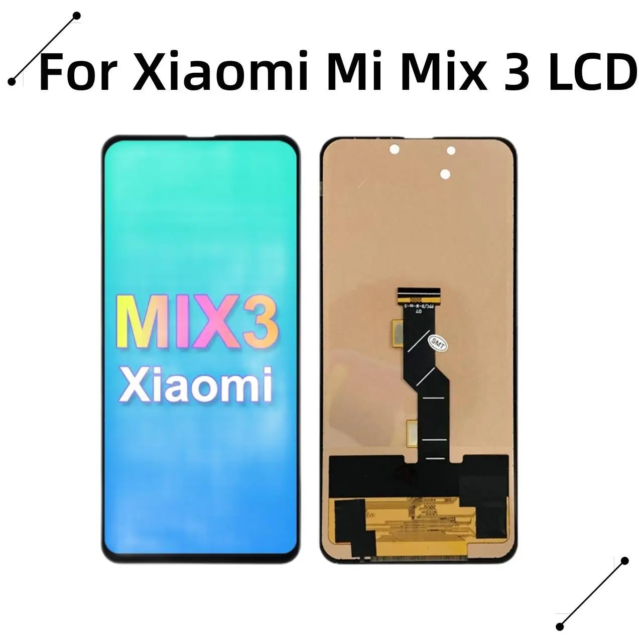 

ЖК-дисплей 6,39 дюйма для Xiaomi Mi Mix 3, сенсорный экран, дигитайзер в сборе, сменный ЖК-дисплей для mi Mix3 MiMix3 MiMix 3