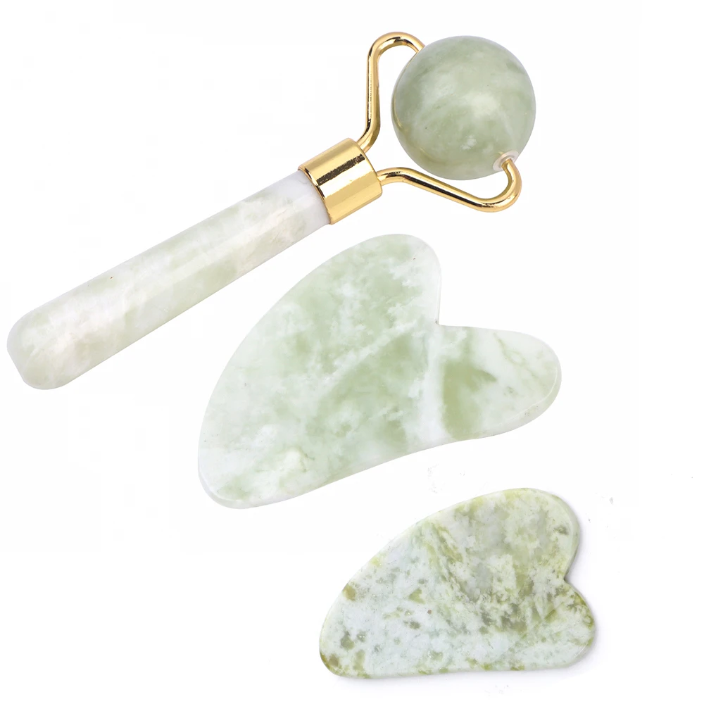 3 шт. нефритовый массажер для лица и тела