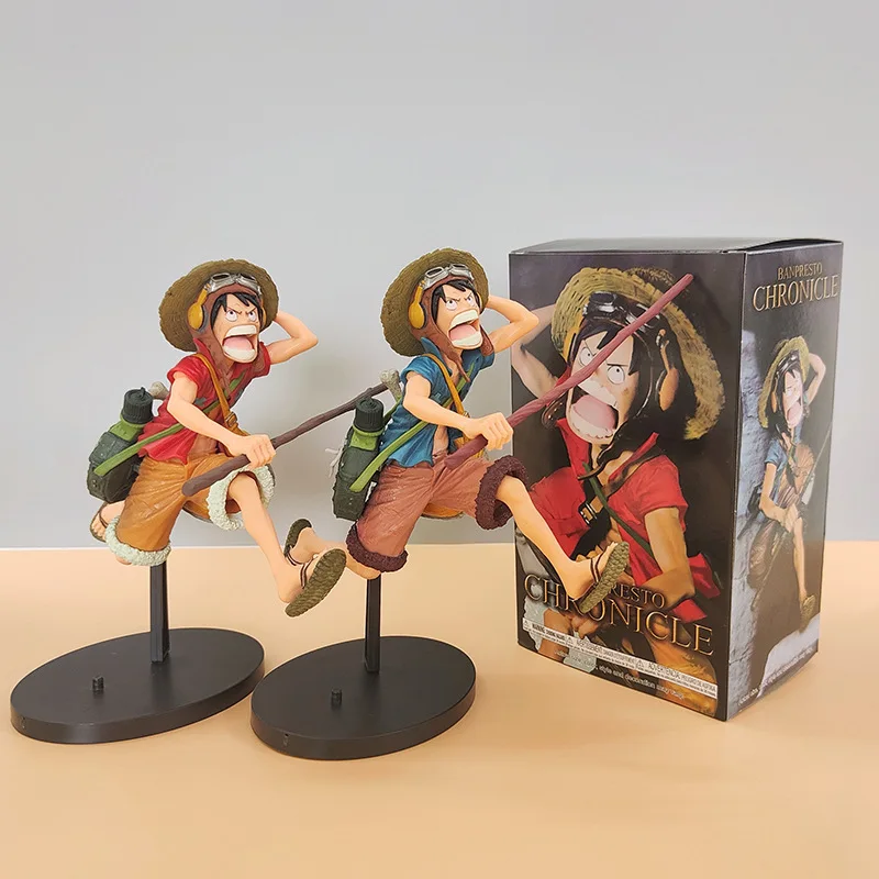 Купи 19CM Anime One Piece Dolls PVC Fugure Models Monkey D. Luffy Action Figure Toys Collection Figures Kids Gifts за 1,001 рублей в магазине AliExpress