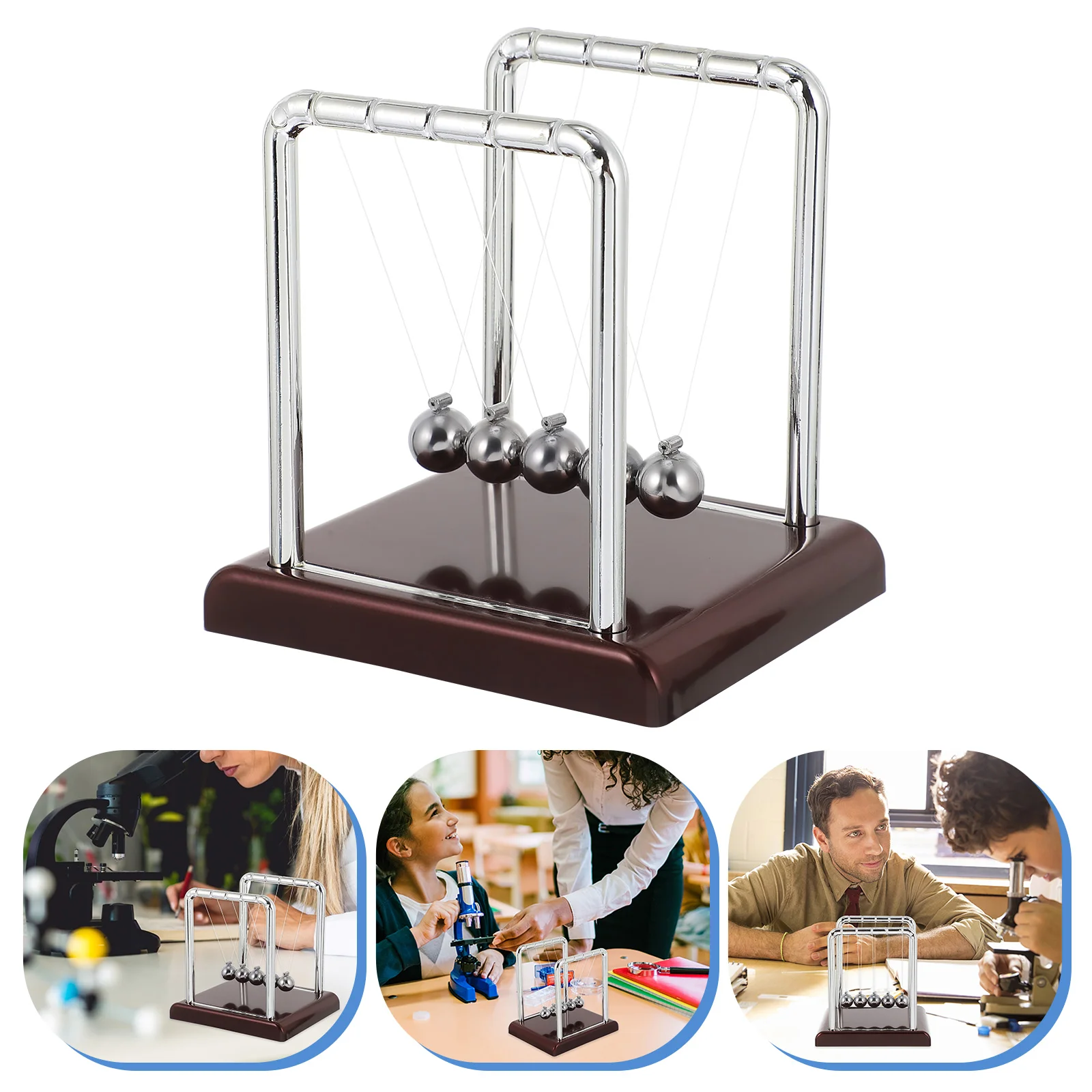 

Decompression Toys Newton Swings The Ball Balls Newtons Cradle Pendulum Force Transfer Child
