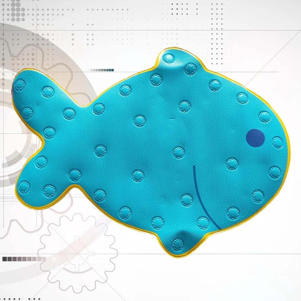 

Mat Bath Tub Floor Shower Skid Non Bathtub Soft Fish Antitoddler Safety Bathroom Hot Rug Baby Children Matsshape