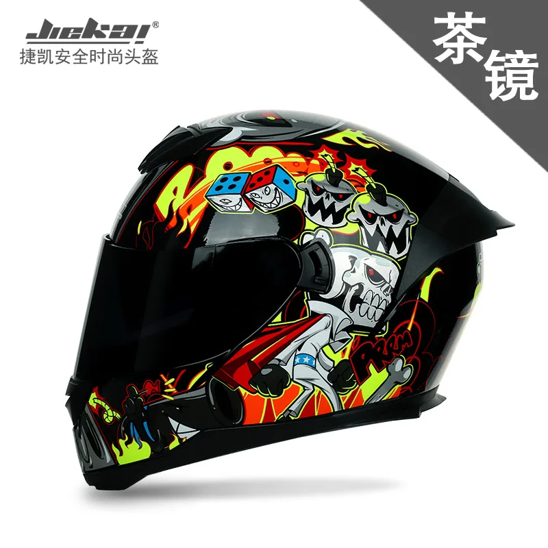 Personality Venom Motorcycle Helmet Predator Motorbike Cap for Man Casco Moto Full Helmet Racing Predator Helmet Capacete JK300 enlarge