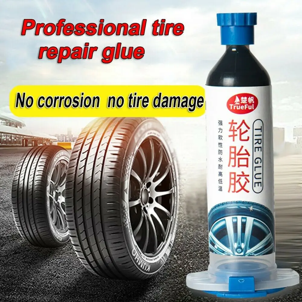 1x 30ml Bicycle Tire Repair Glue Tyre Sealant Bike Tyre Inner Tube Puncture Cement Rubber Patching Adhesive Repair Tool