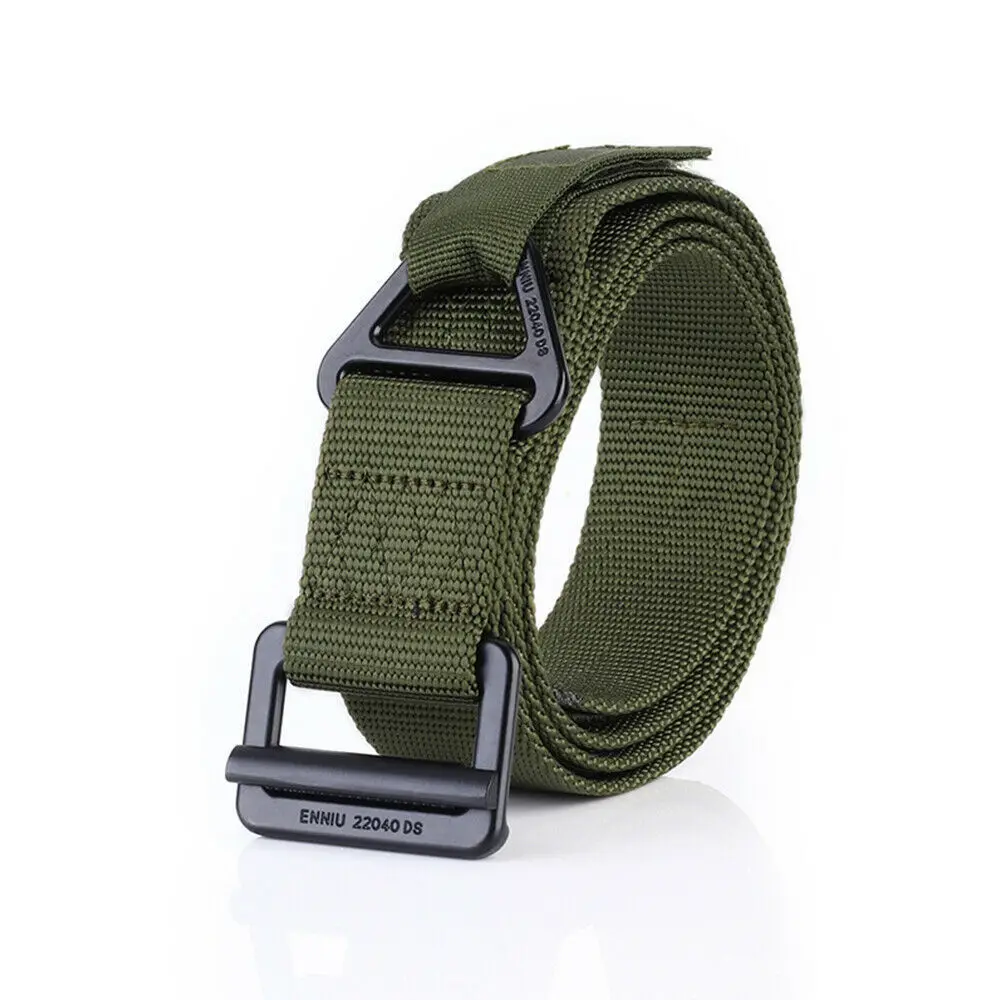 Outdoor Men's Tactical Belt Unisex Function Combat Survival High Quality Nylon Sports Cycling belts luxury designer