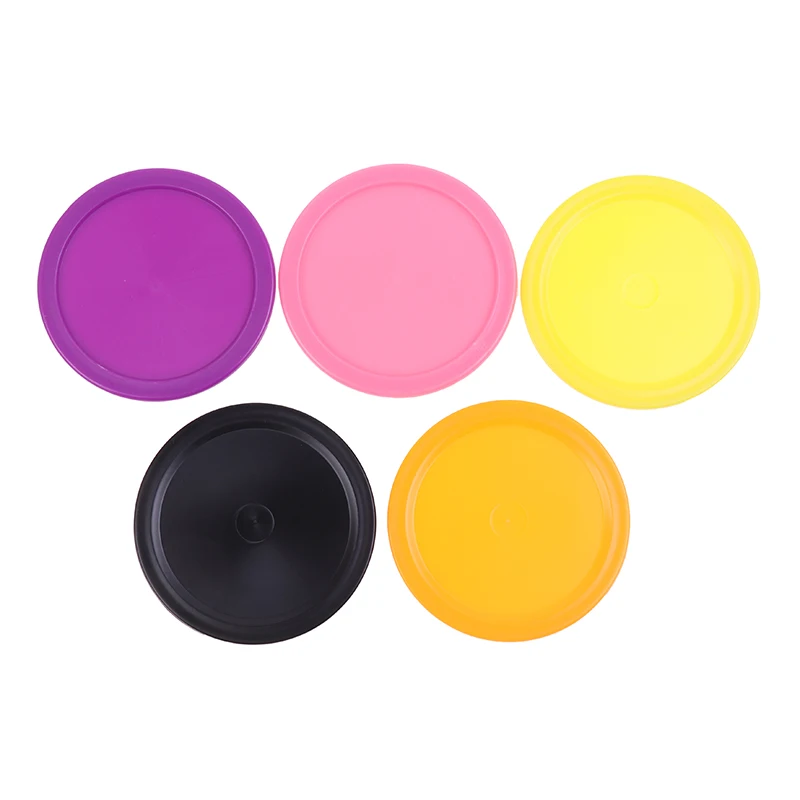 

8 Pcs 54mm Durable Red Air Hockey Table Pucks Puck Children Table Party Entertainment Accessories