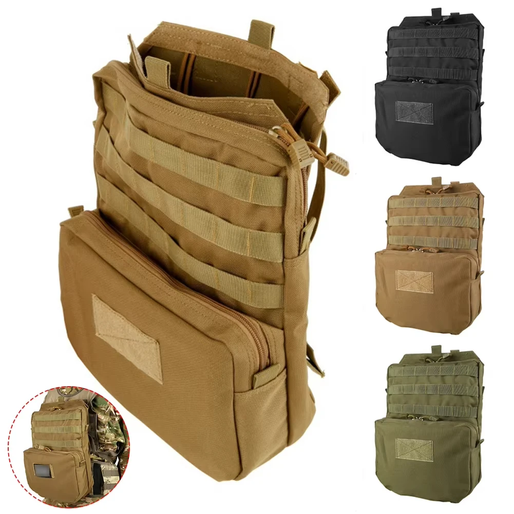 Фото Тактический рюкзак Molle для активного отдыха, страйкбола, EDC, с гидратором, для охоты и стрельбы, аксессуар для жилета, сумка из нейлона 1000D №1