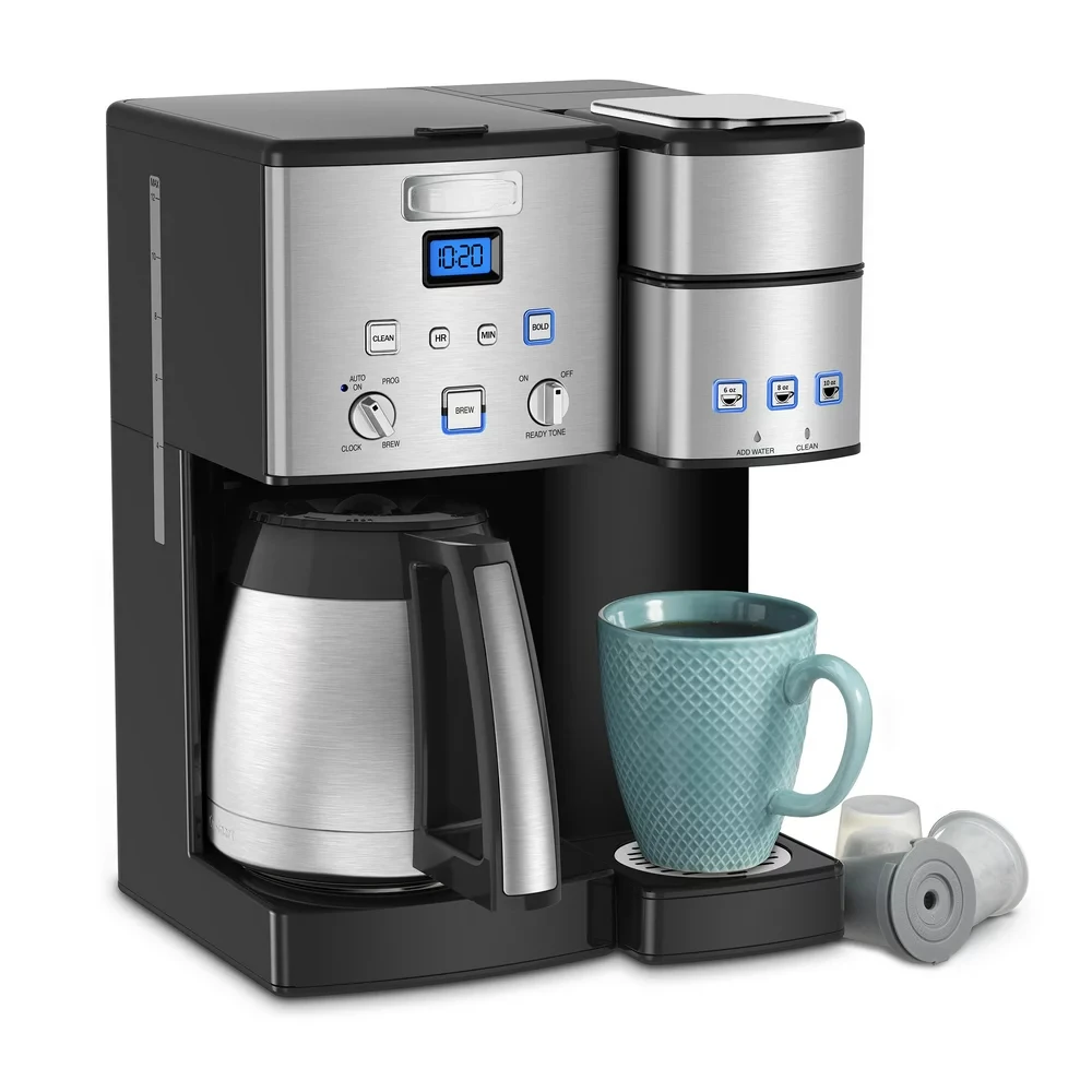 

Steel 10 Cup Drip Coffee Maker, -20P1 Slim green coffee Coffee maker Milk steam frother Coffee makers Espresso coffee maker Cold
