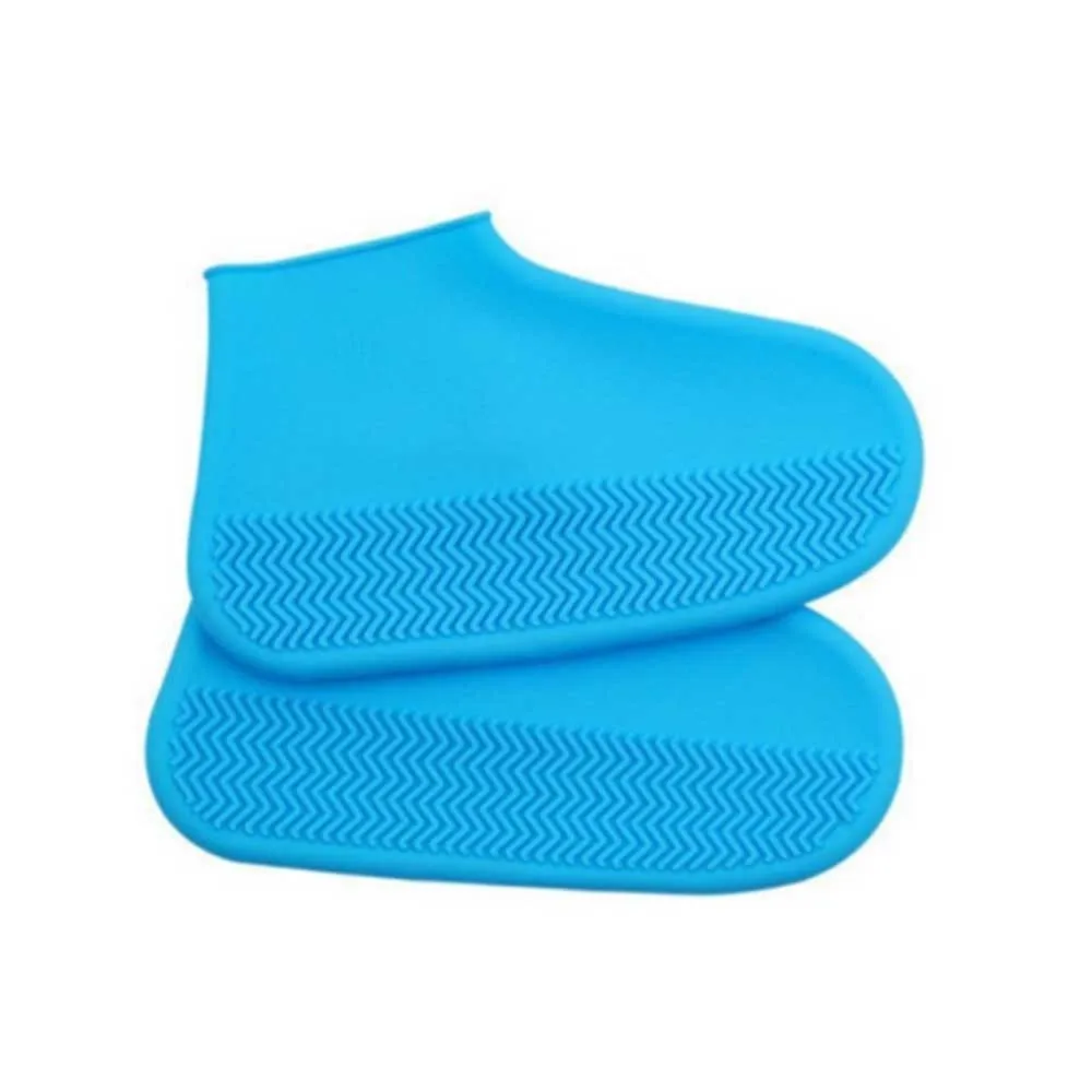 

Waterproof Shoe Cover Silicone Reusable Boots Rain Shoes Dust Protector For Indoor Outdoor Rainy Camping Overshoes