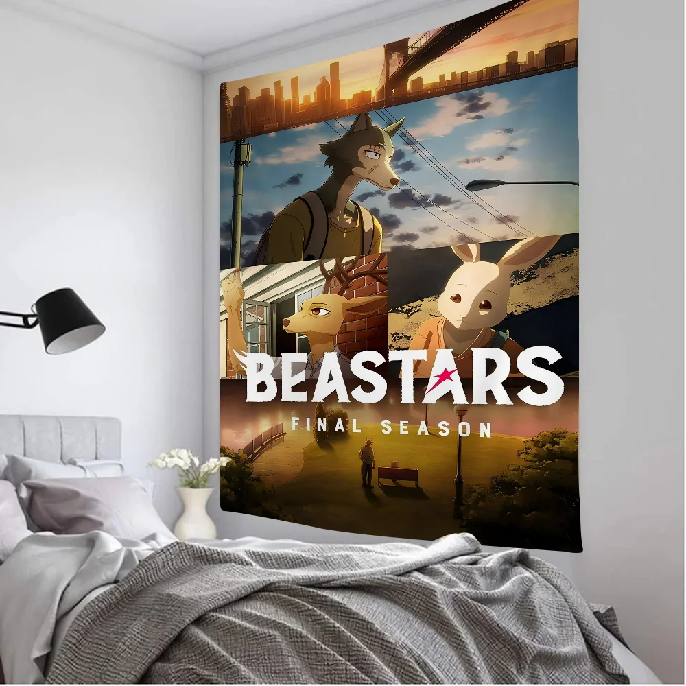 Аниме Beastars хиппи настенные гобелены для гостиной домашний декор в общежитии