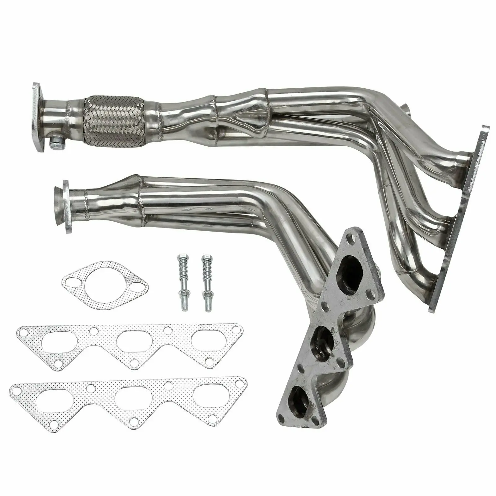 

Maximizer Steel Exhaust Header 91-99 Mitsubishi 3000GT Stealth DOHC V6