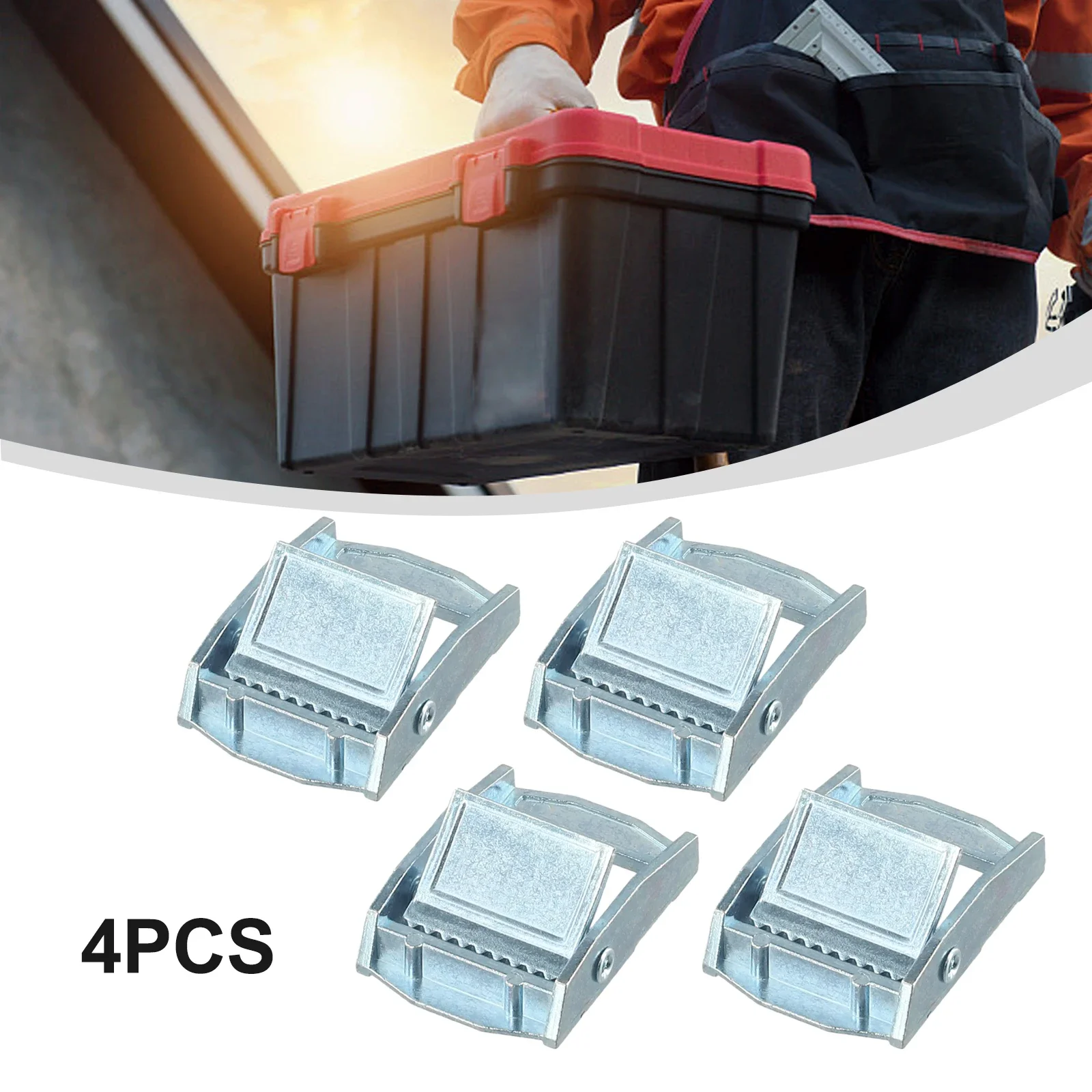 Защелка из цинкового сплава гарантирует что ваш груз останется на месте с