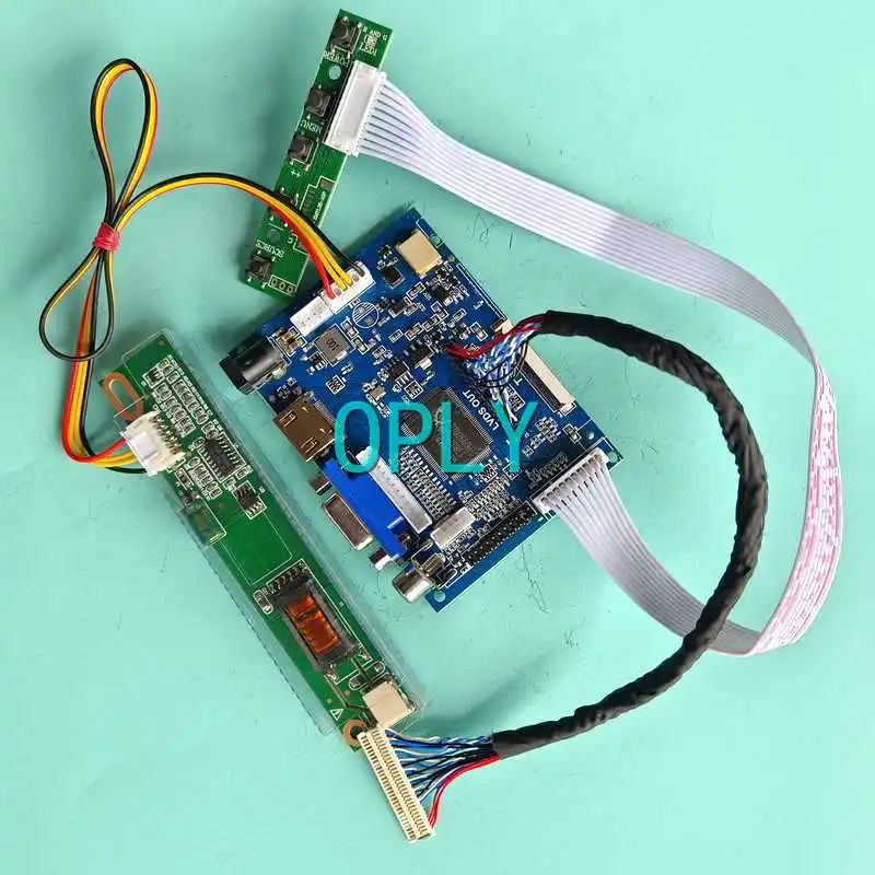 

For LP141WX1-TL01/TL02/TL03/TL06 Laptop Display Screen Driver Board 1CCFL AV VGA HDMI-Compatible 1280*800 14.1" LVDS 30 Pin Kit