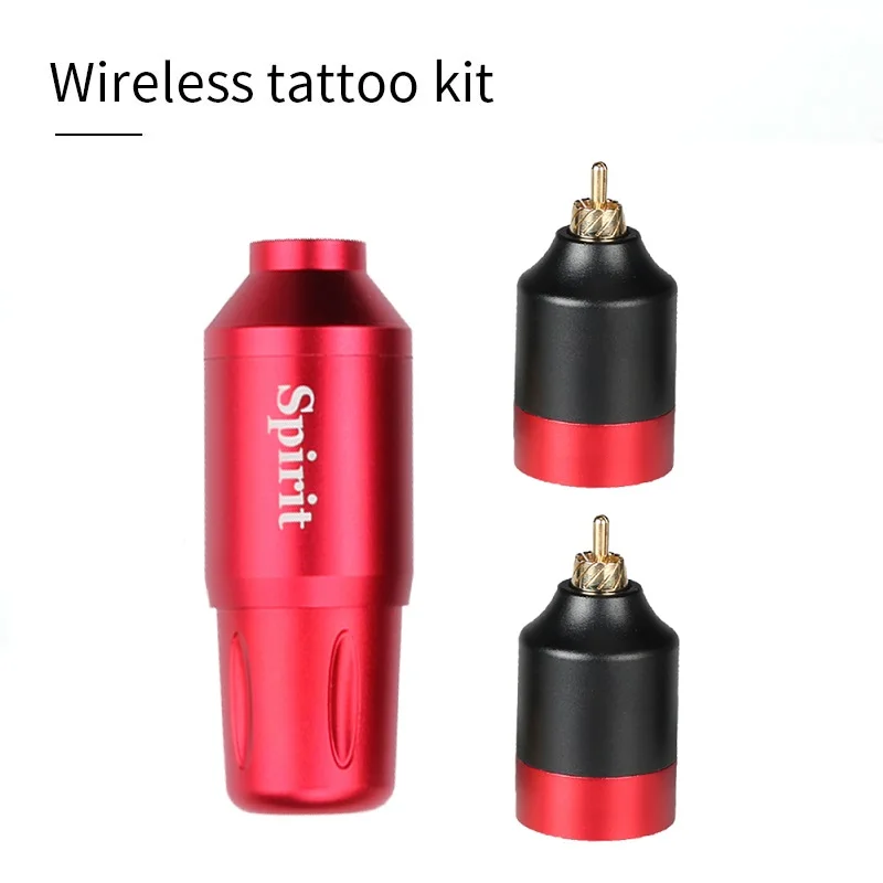 Portable Wireless Tattoo Pen Set RCA Interface 10000RPM LCD Digital Mini Power Supply Long Working Hours Permanent Makeup