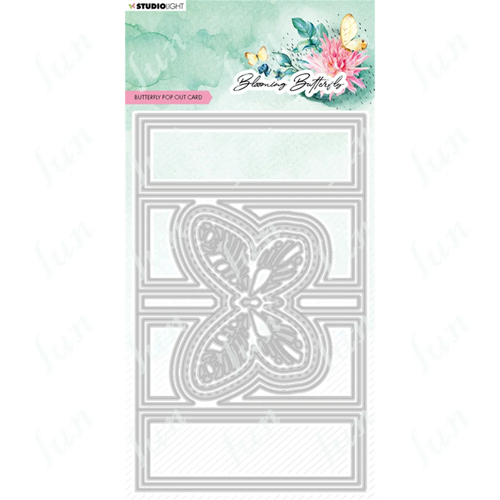 

Arrival in 2023 New Butterfly Card Metal Cutting Dies Handmade Diy Embossing Making Scrapbooking Photo Album Craft Decoration