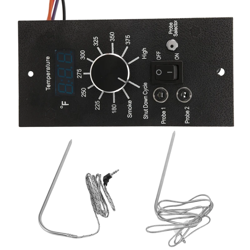 

Цифровой контроллер с термостатом, совместимый с древесными гранулами Traeger, сменные детали для гриля коптильни Bac365