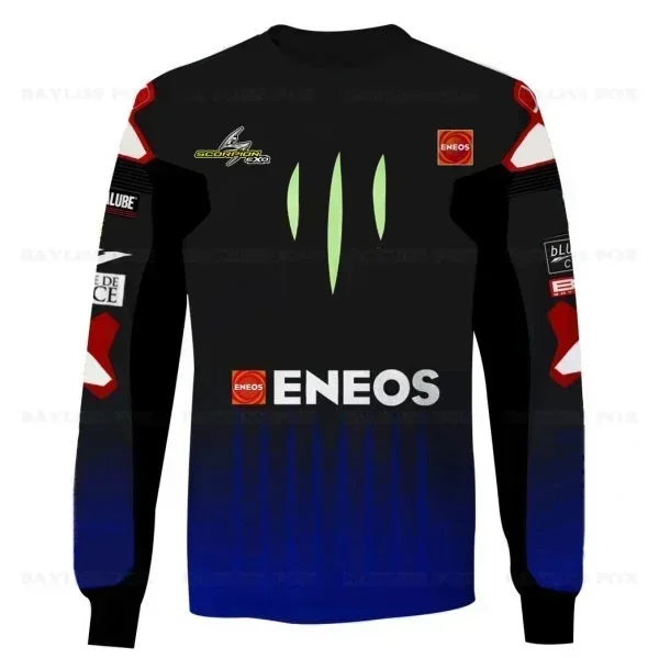 Для водителя Yamaha № Футболка спортивная 20 Motos GP Factory Racing Team, мотоциклетная, летняя, с защитой от ультрафиолета, с длинными рукавами, больших размеров. (art.: 3920dcf98bf8d) - 3920dcf98bf8d