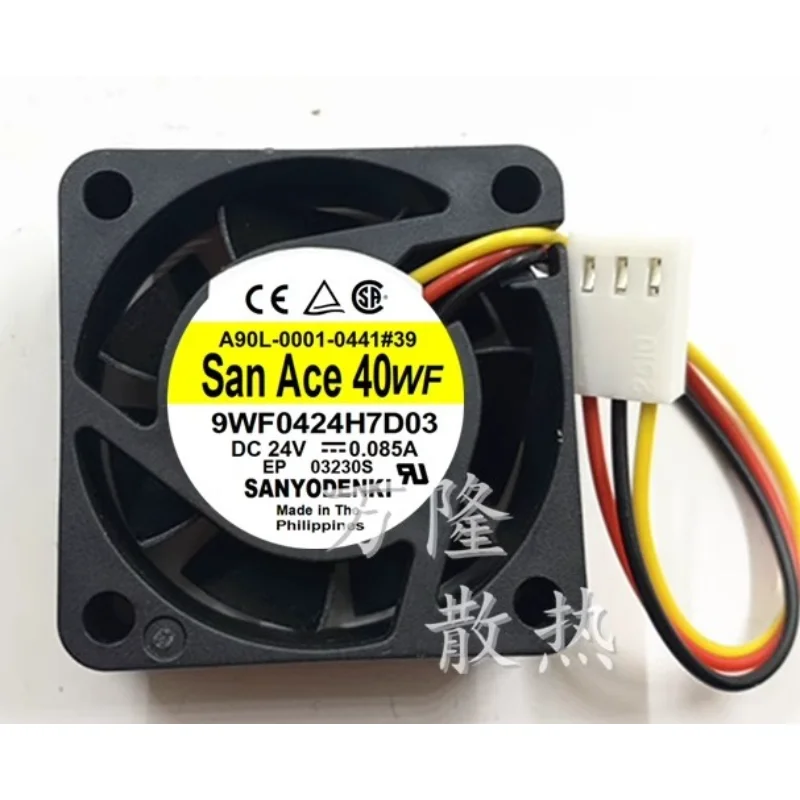 

Новый охлаждающий вентилятор для SanAce40WF 9WF0424H7D03 A90L-0001-0441 #39 24V для FANUC Fan40 * 40*20MM