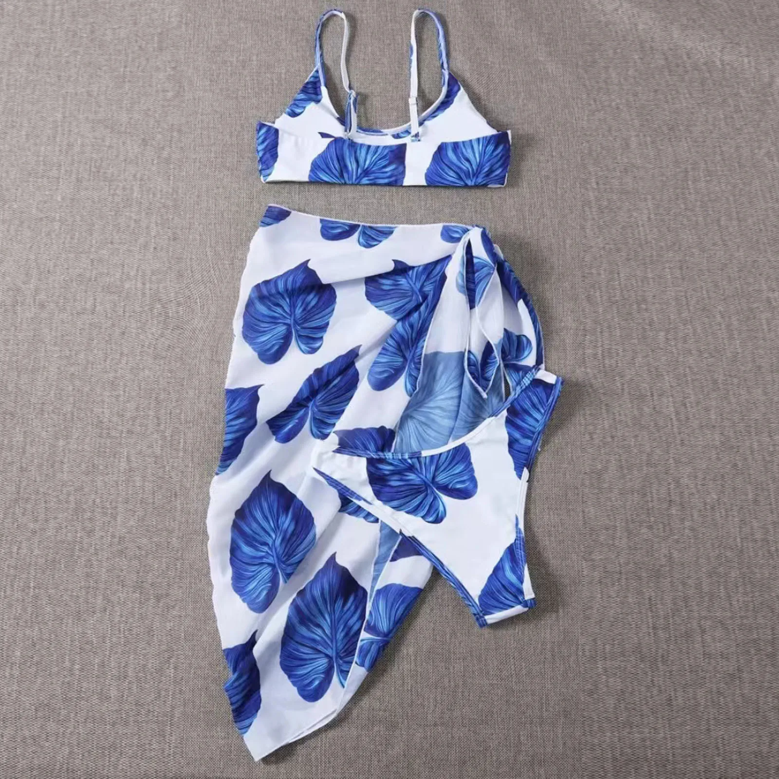 3 шт. женский купальник с чашками пуш-ап |