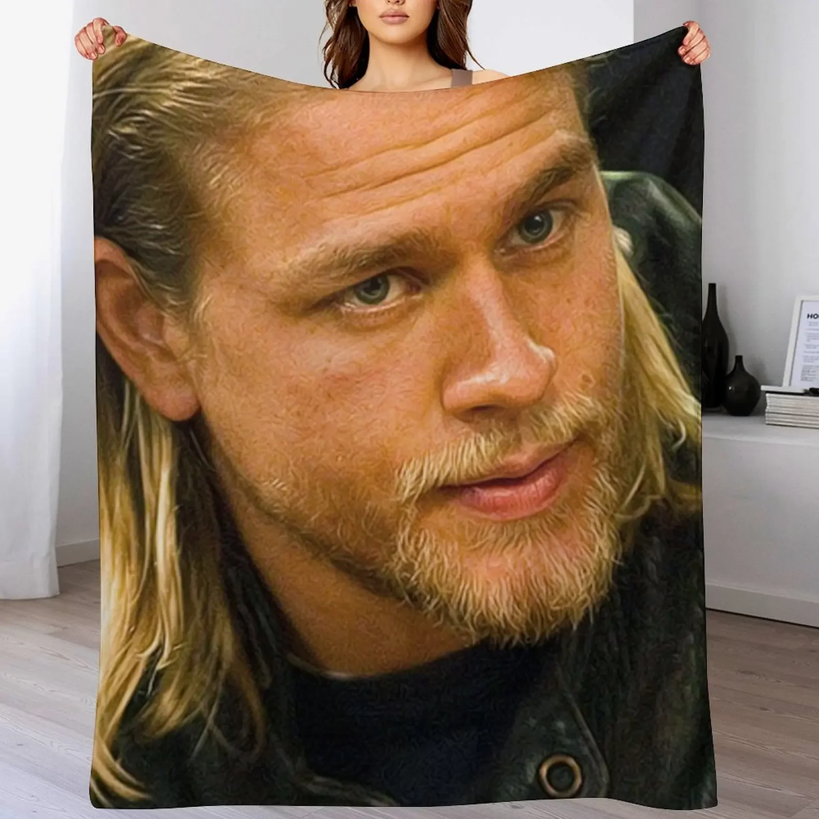 Charlie Hunnam плюшевое одеяло