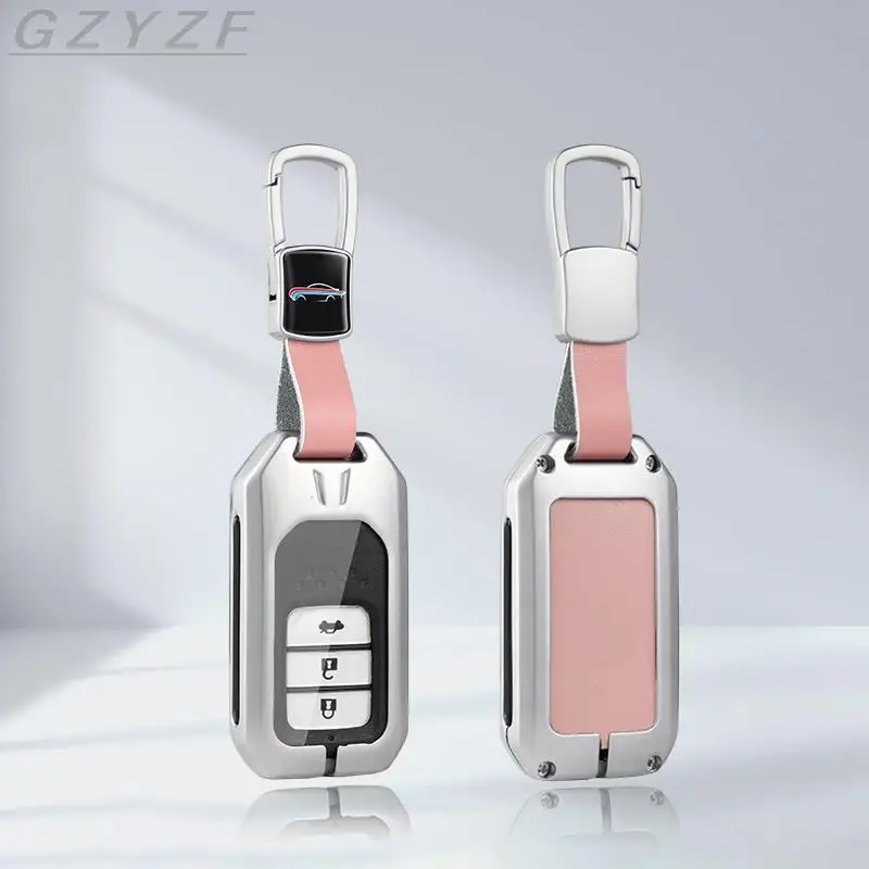 

Car Key Case Key Shell Set For Honda CR-V ACCORD ODYSSEY CIVIC Ect All-inclusive Protection Keychain Accessories Zinc Alloy