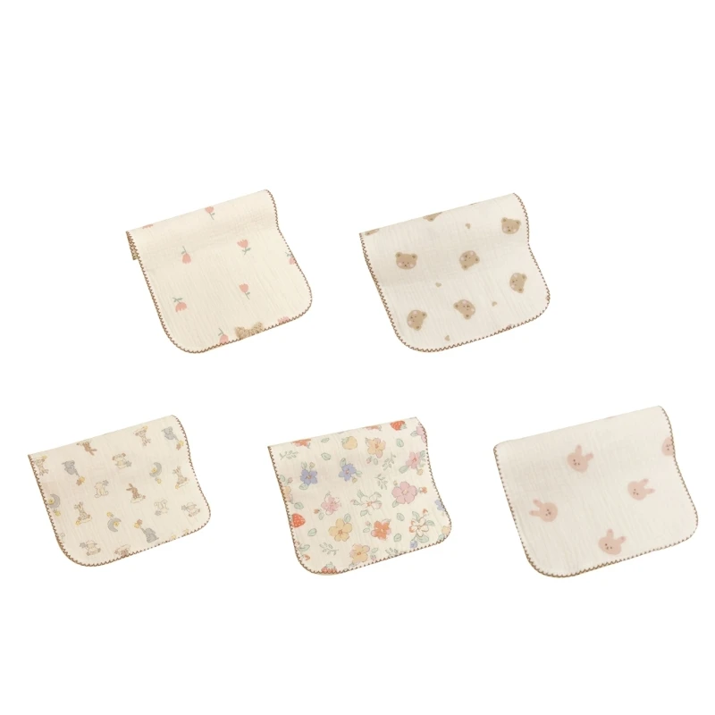 

Baby Towel Teething Bib Infant Burp Cloth High Absorbent Bath Towel Face Cloth 0