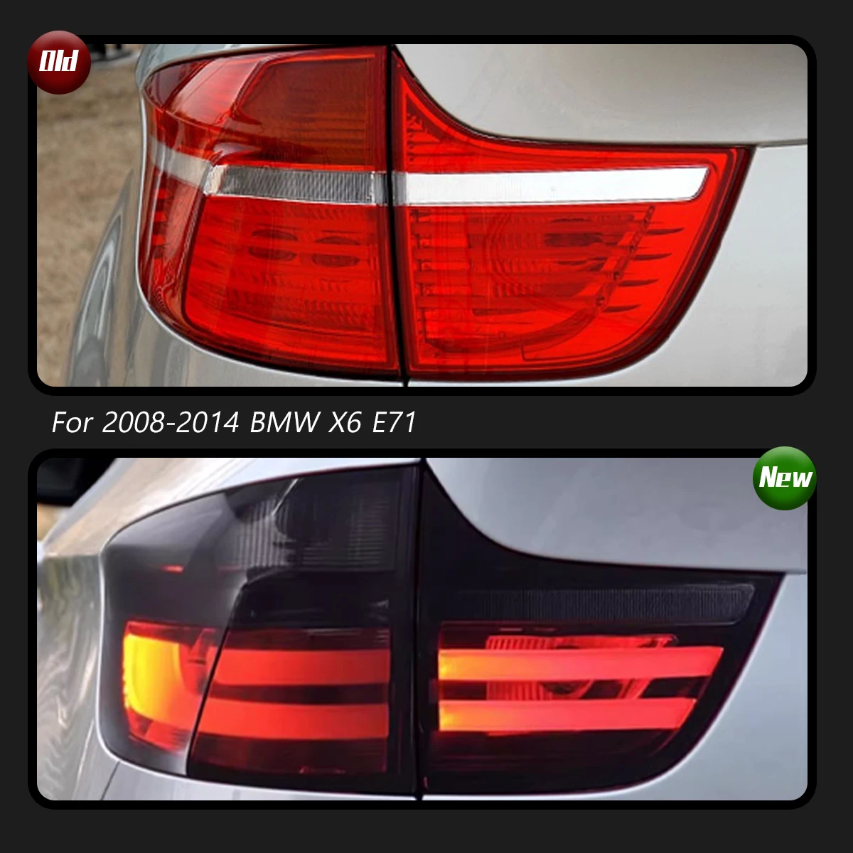 Автомобильные задние фонари TYPY для BMW X6 E71 2008-2014 светодиодный автомобильные