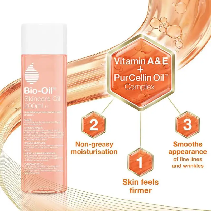 

Bio-Oil Skincare Oil - Improve the Appearance of Scars Stretch Marks and Skin Tone 200 ml