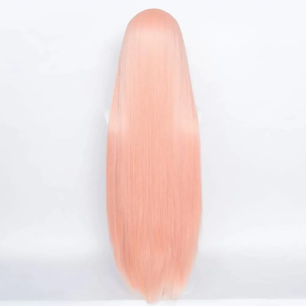 Длинный Оранжево-розовый Парик Из Синтетических Волос Для Косплея Аниме