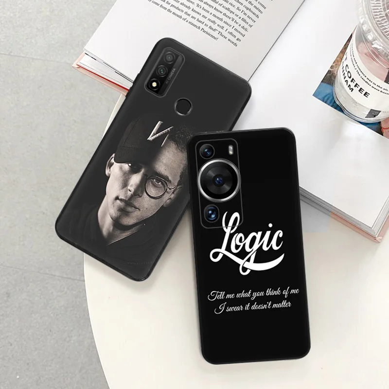 Ультратонкий Мягкий чехол для Huawei P40 P30 Lite P20 Pro P Smart Moto G200 G30 G31 One Fusion Logic Papper Черная